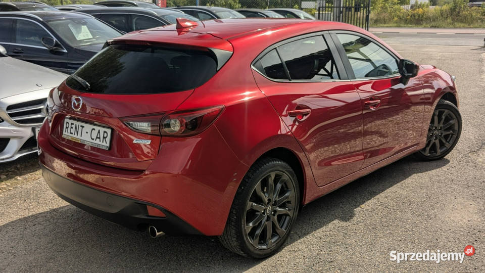Mazda 3 bordowy Częstochowa