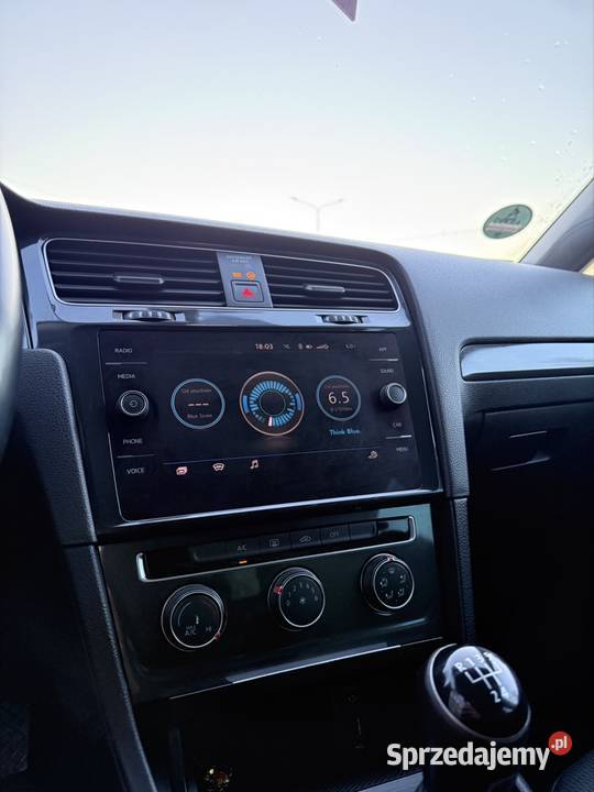 VW Golf VII 16 TDI 2018 poduszka powietrzna dolnośląskie Bogatynia