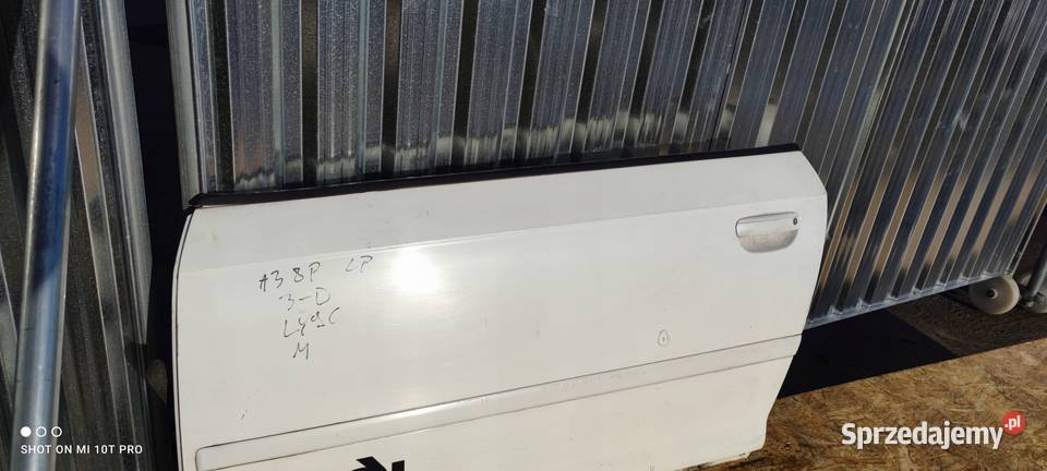 DRZWI LEWY PRZÓD AUDI A3 8P LIFT LY9C 3DRZWI osobowe śląskie