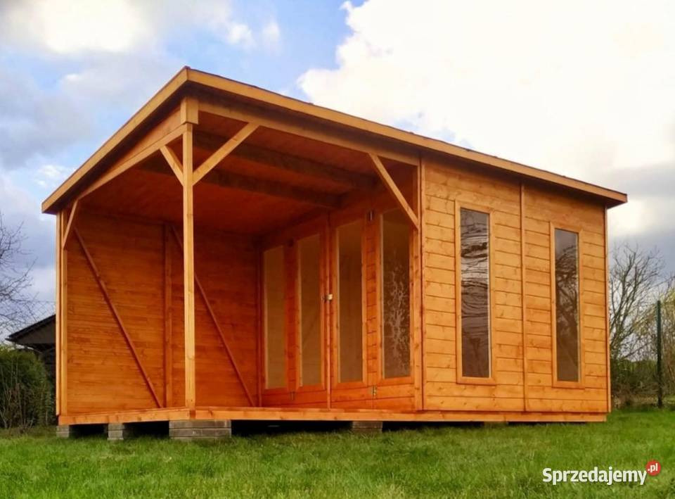 Drewniane domki ogrodowe Nowy Tomyśl sprzedam