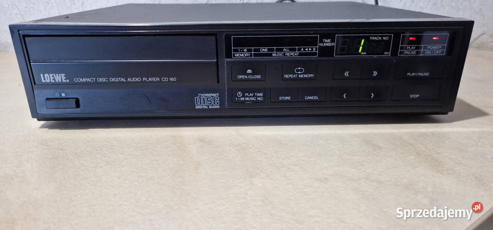 odtwarzacz kompaktowy CD player Loewe CD160 CD Międzychód