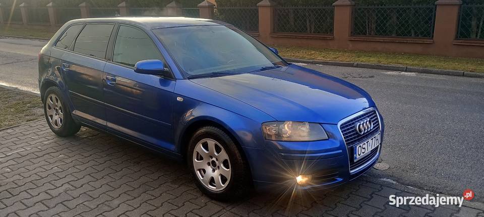 Audi A3 Sportback 2l 8v niebieski Audi Paczków