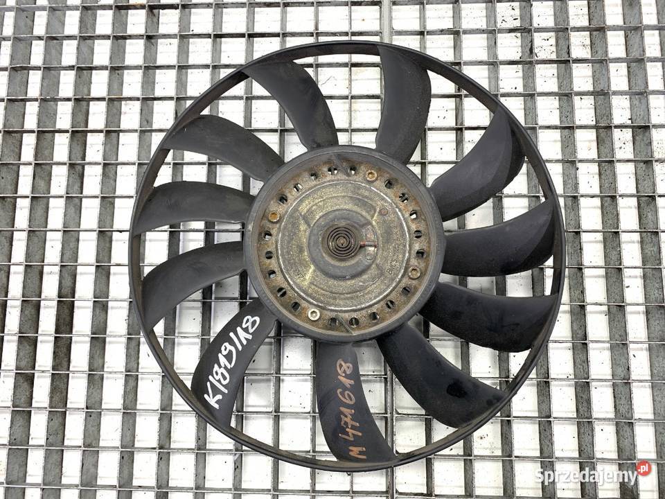 WENTYLATOR CHŁODNICY AUDI A4 B6 19 101 06B121347 Układ chłodzenia