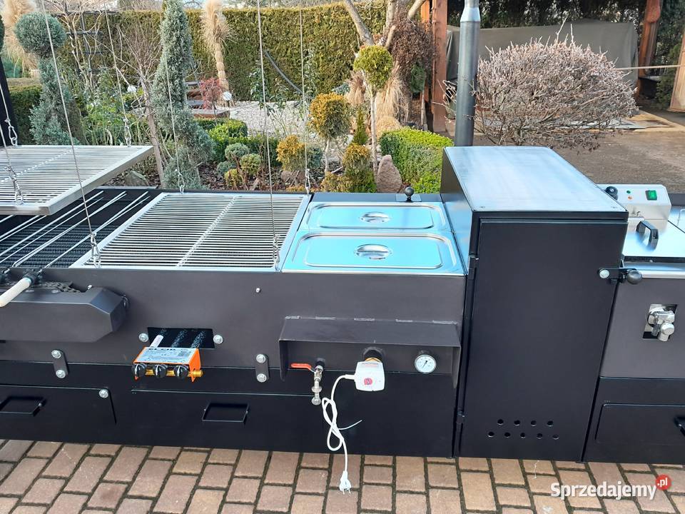 Gastronomiczny grill cateringowy gazowy węglowy Grillowanie wielkopolskie Damasławek