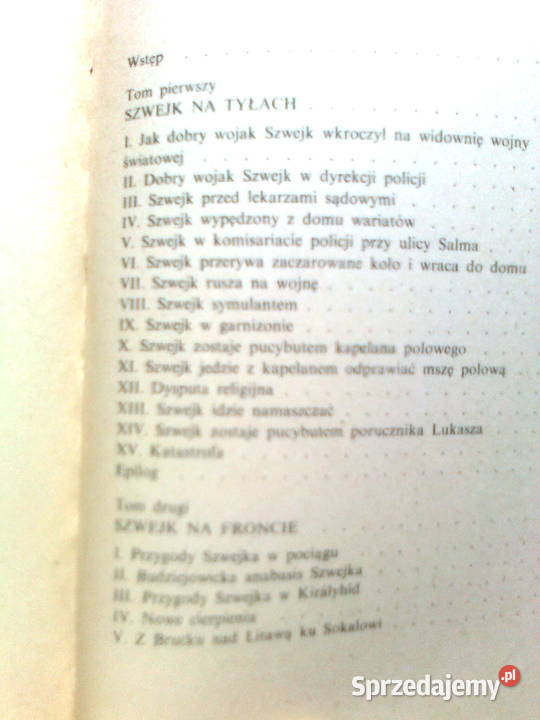Przgody dobrego wojaka szwejka Jaroslav Hasek Warszawa