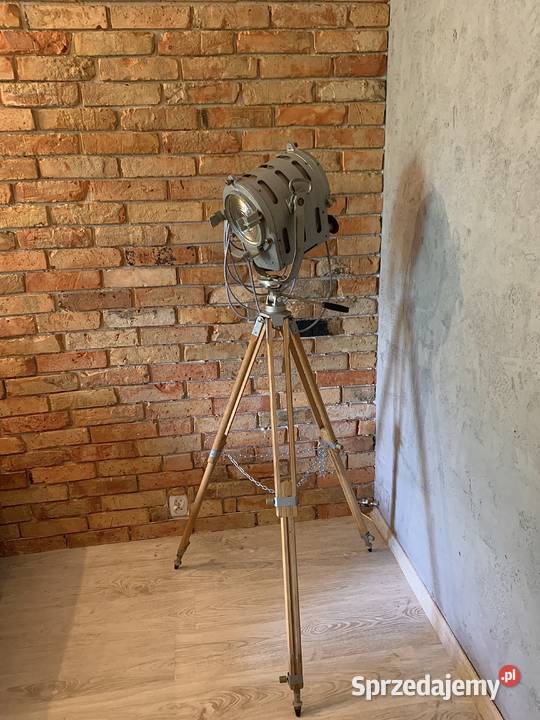 Lampa LOFT VINTAGE INDUSTRIAL teatralno filmowa wielkopolskie Poznań sprzedam