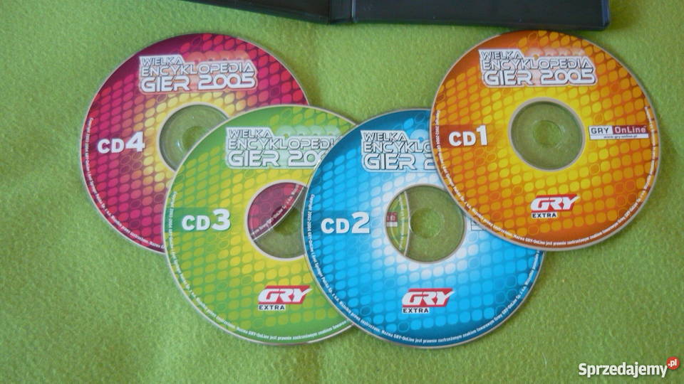 Wielka encyklopedia gier 2005 Komputerowe PC śląskie Myszków sprzedam