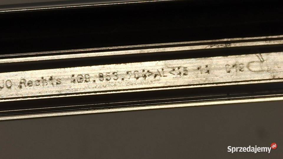AUDI A6 C7 LISTWA DACHOWA LEWA 4G9853703A Listwy i nakładki