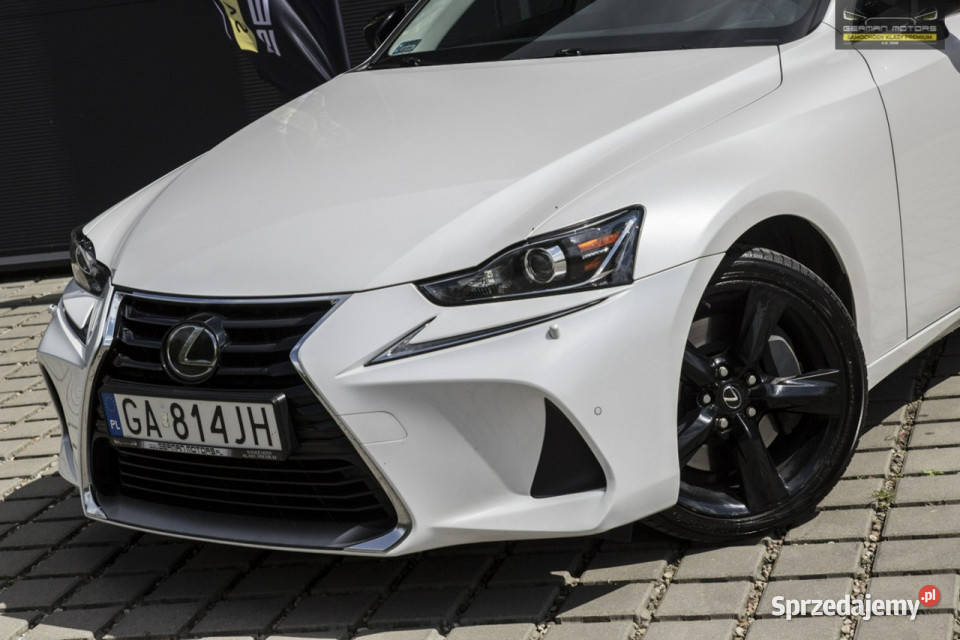Lexus IS Ledy Kamera Skóry Perła Gwarancja wielofunkcyjna kierownica Dębogórze