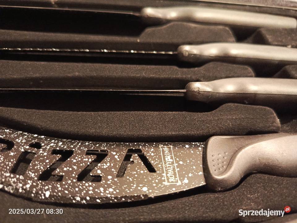 NOŻE ZESTAW PIĘĆ SZTUK FIRMY ROYALTYLINE ZESTAW Tychy