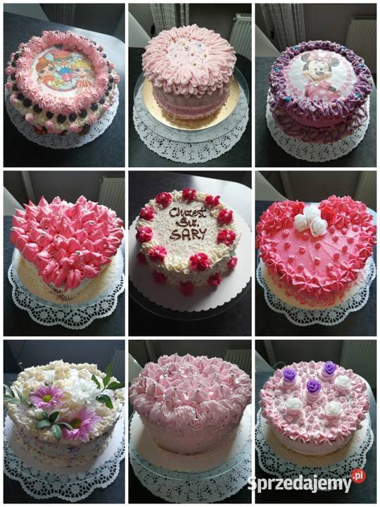 Słodkości na stół Torty i Ciasta