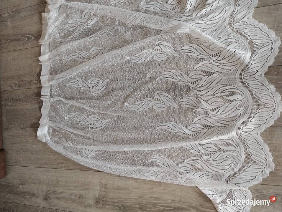 firana długość 385 na 111 biały Poznań