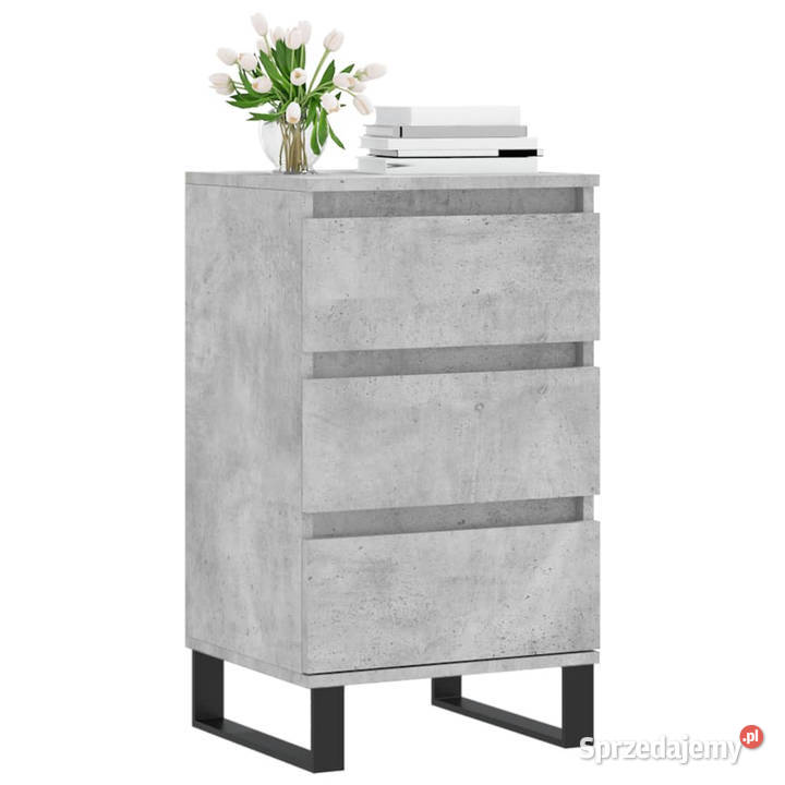 Komoda szarość betonu 40x35x70 materiał Warszawa