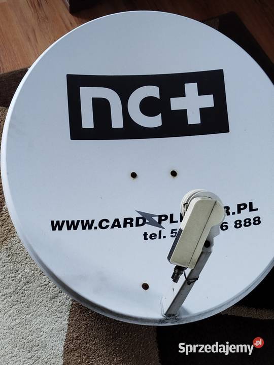 Antena satelitarna z konwerterem