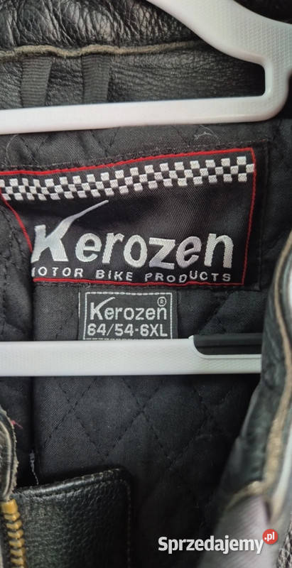 Kerozen skórzana kurtka motocyklowa 6XL Kurtki Gryfice