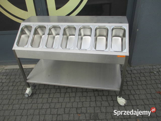 STÓŁ DYSPENSER NA SURÓWKI GASTRONOMICZNY Z PÓŁKĄ Ostrów Wielkopolski sprzedam