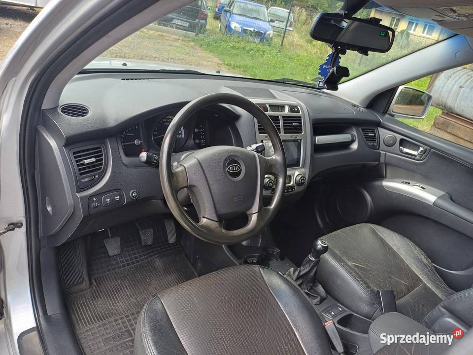 Kia Sportage II ACTIVE 4WD 20i 142 LPG 2005r skórzana tapicerka dolnośląskie Lubin sprzedam