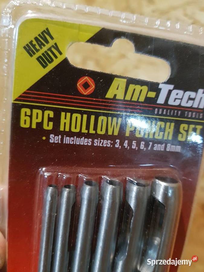 WYBIJAKI DO USZCZELEK 38mm 6 w zestawie Głogowa sprzedam