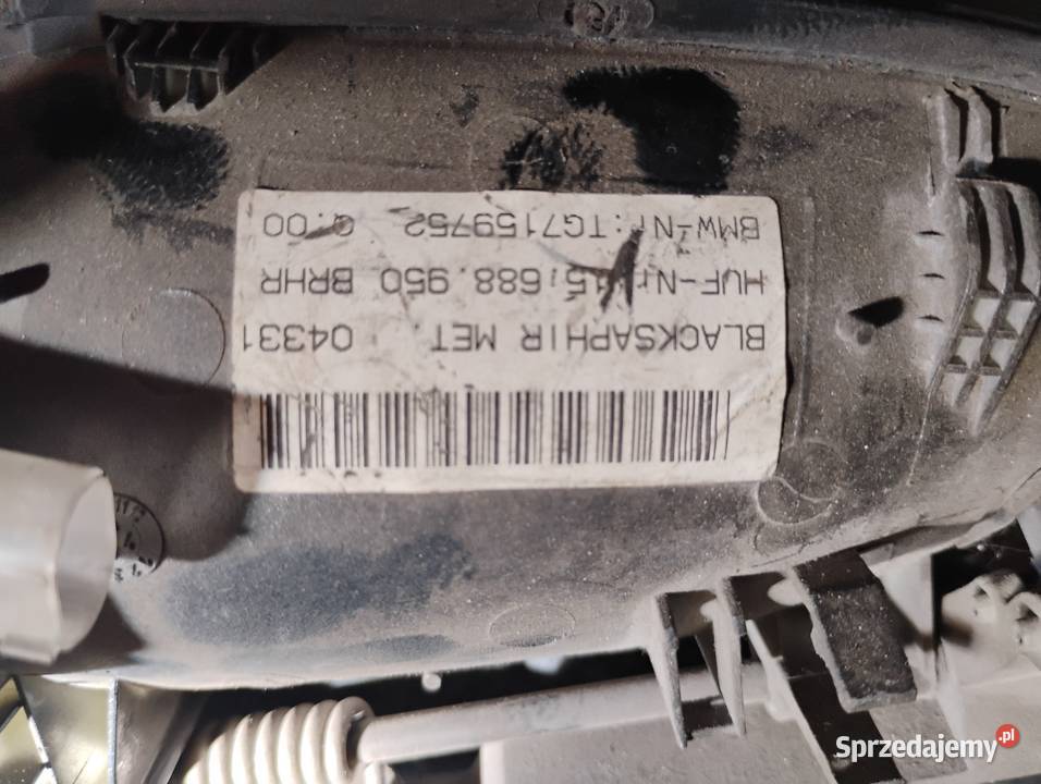 Klamka BMW 7 E65 e66 e67 20012008 kod 475 śląskie Łaziska Górne