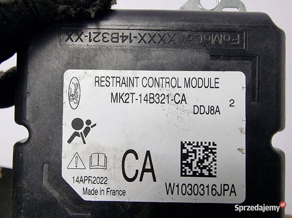 SENSOR AIRBAG FORD TRANSIT MK8 MK2T14B321CA Lipno