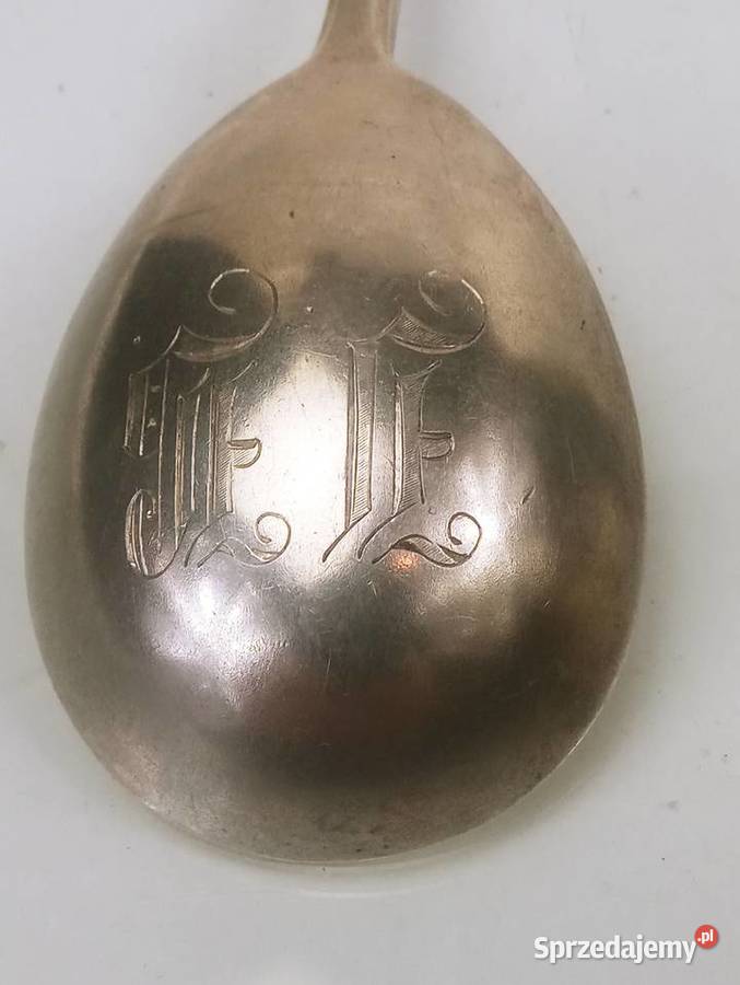 Łyżka Carska Rosja Srebro 875 84 Nowa Sól