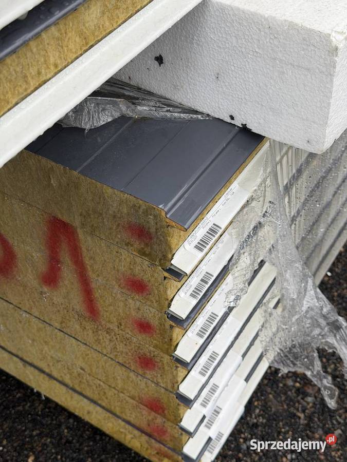 Płyta warstwowa piana PIR i WEŁNA Bryzgów