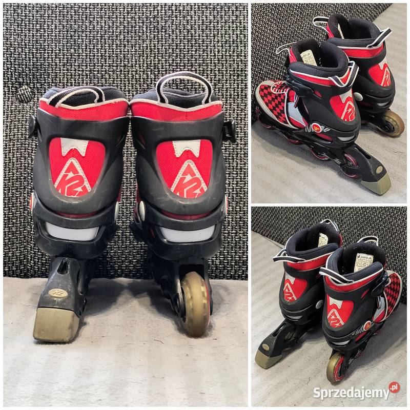 Rolki K2 MOTO JR regulowane rozmiar 32 do 37