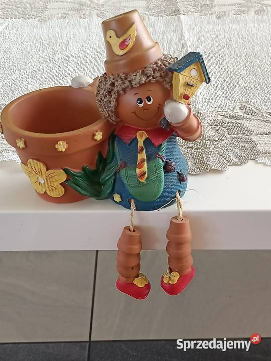 Doniczka osłonka dekoracja ogrodowa na kwiaty Zamość