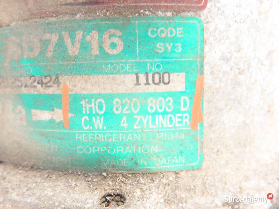 KOMPRESOR KLIMATYZACJI VW PASSAT B4 16 osobowe