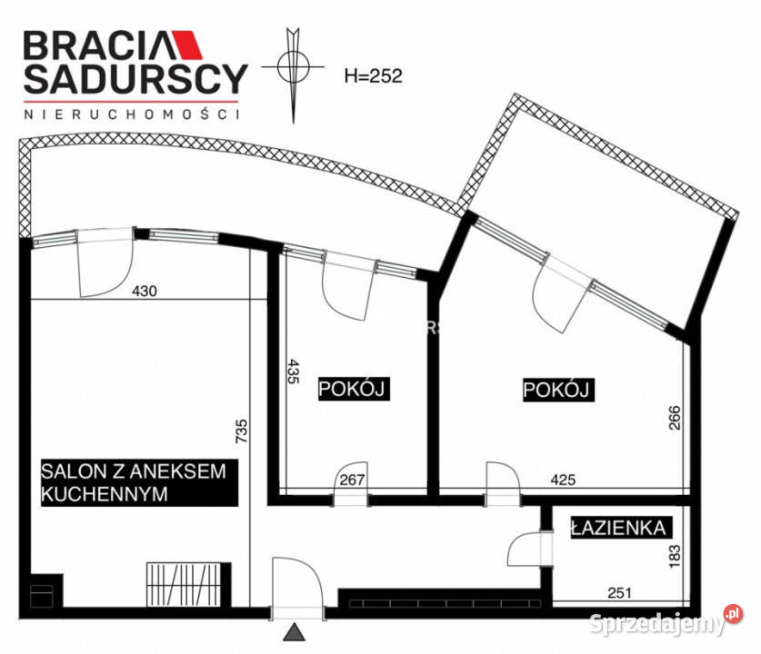 Wynajmę mieszkanie Kraków Armii Krajowej 69m2 małopolskie