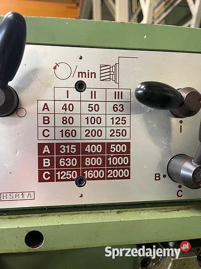Frezarka HERMLE UWF 700 śląskie Tarnowskie Góry