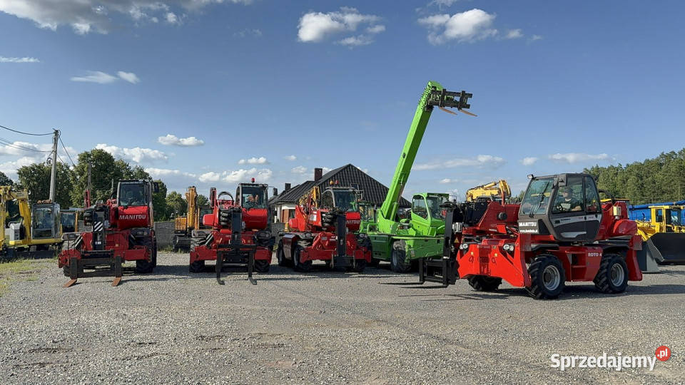 pozostałe Manitou MRT 1840 ROTO Turbo Ładowarka Widełki