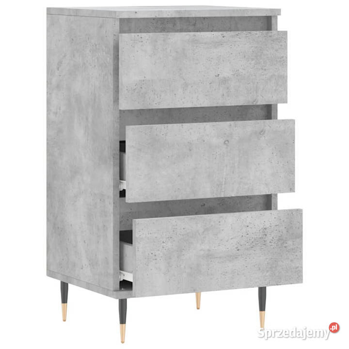 Komoda szarość betonu 40x35x70 materiał Warszawa