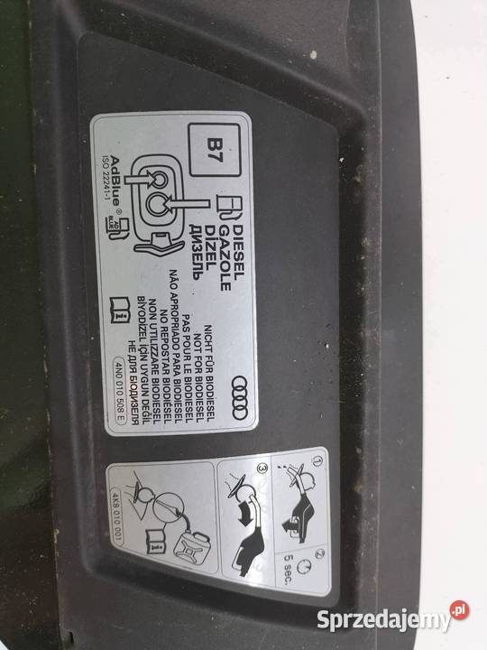KLAPKA WLEWU PALIWA LX7J 4K8809906 Audi A7 II