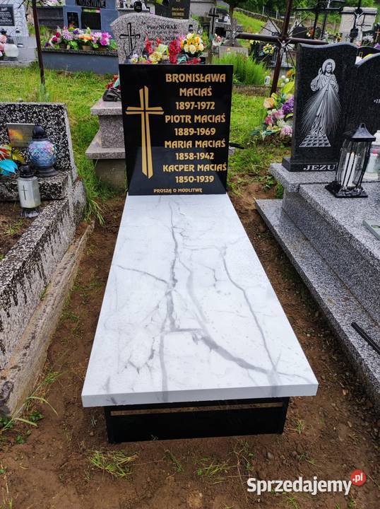 Nagrobki z wysokiej klasy kompozytu odpornego na sprzedam