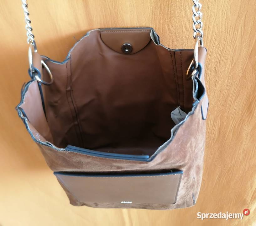 Torebka worek Parfois zamszowaTorba shopper Łódź
