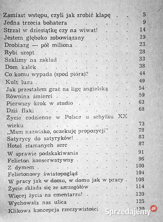 Bitwa pod wersalikami Daniel Passent Chełm sprzedam