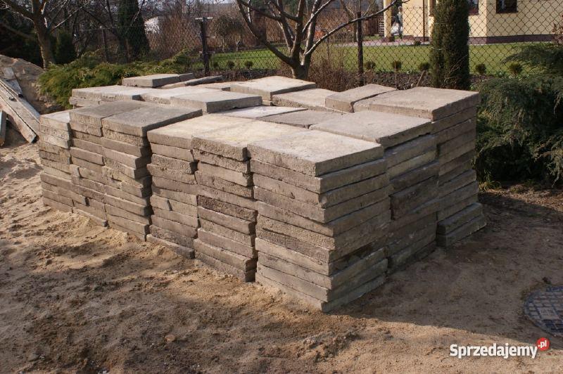 PŁYTKI CHODNIKOWE 50 x 50 Solidne Mocne małopolskie Wieliczka
