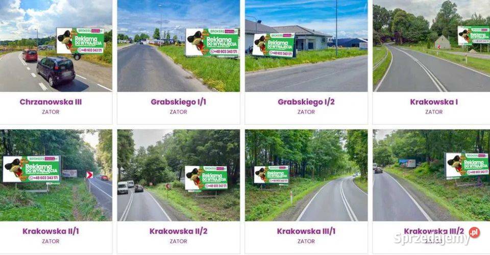 Reklama Billboard Zator Energylandia Wydruk