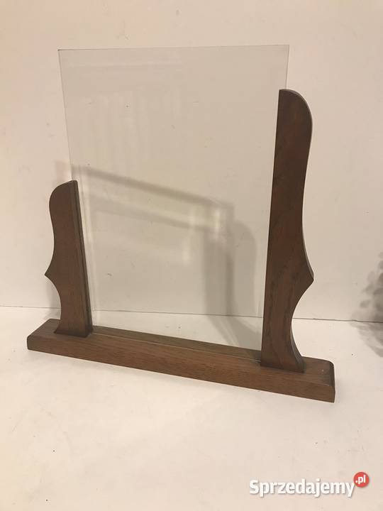 Piękna drewniana ramka na zdjęcia z dawnych lat Warszawa