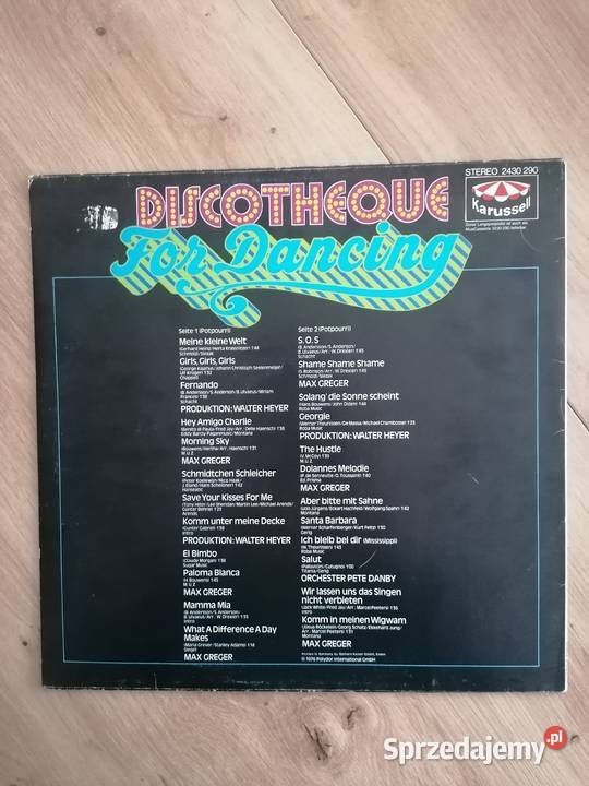 płyta winylowa Discotheque For Dancing Płyty i kasety opolskie Opole