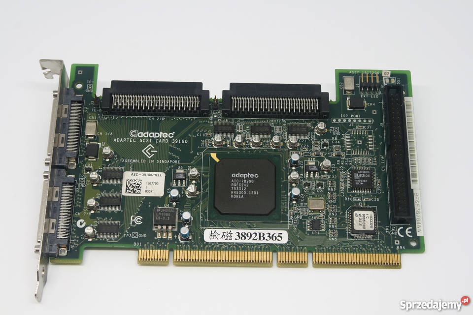 Kontroler SCSI Adaptec ASC39160DELL