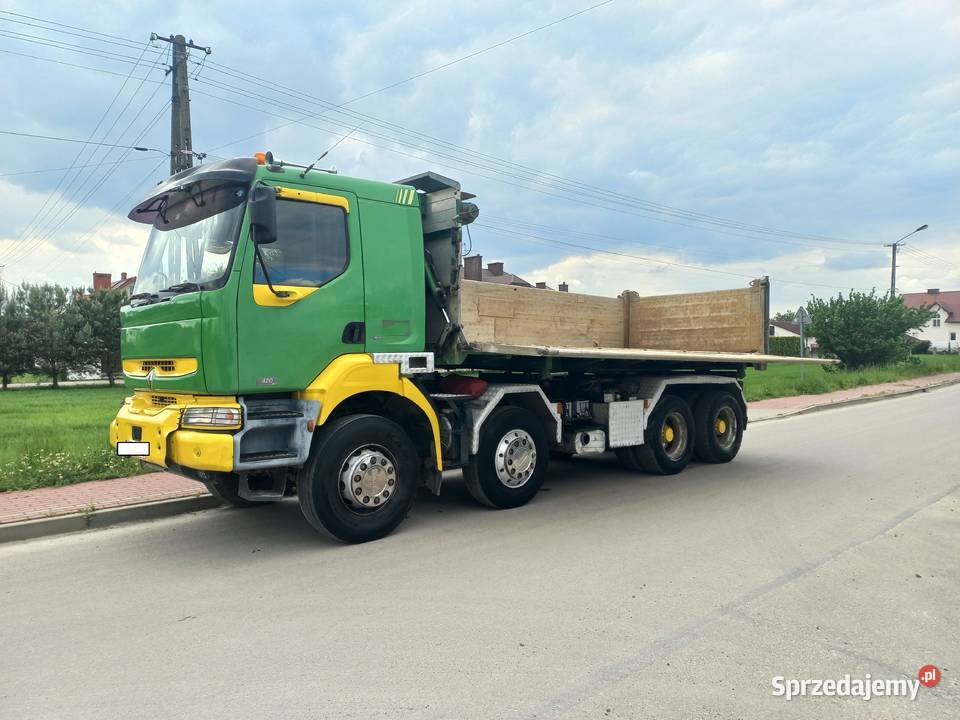 Renault Kerax 420 dci 8X4 Wywrotka 2x Hydroburta tachograf Górki sprzedam