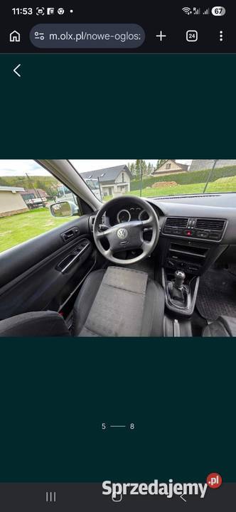 Volkswagen Golf combi diesel Lipnica Dolna