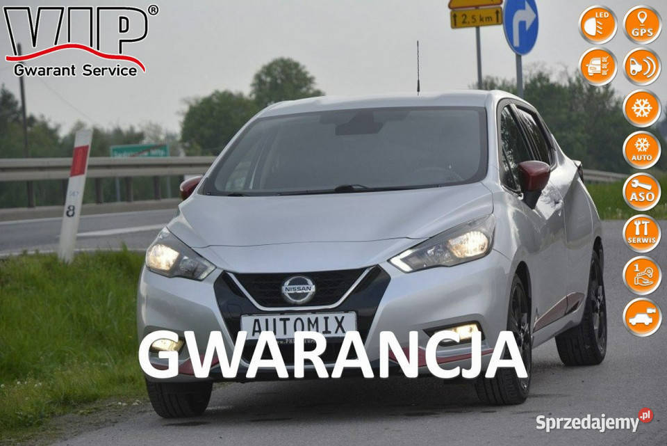 Nissan Micra 09 Turbo NLine nawigacja kamera ogranicznik prędkości