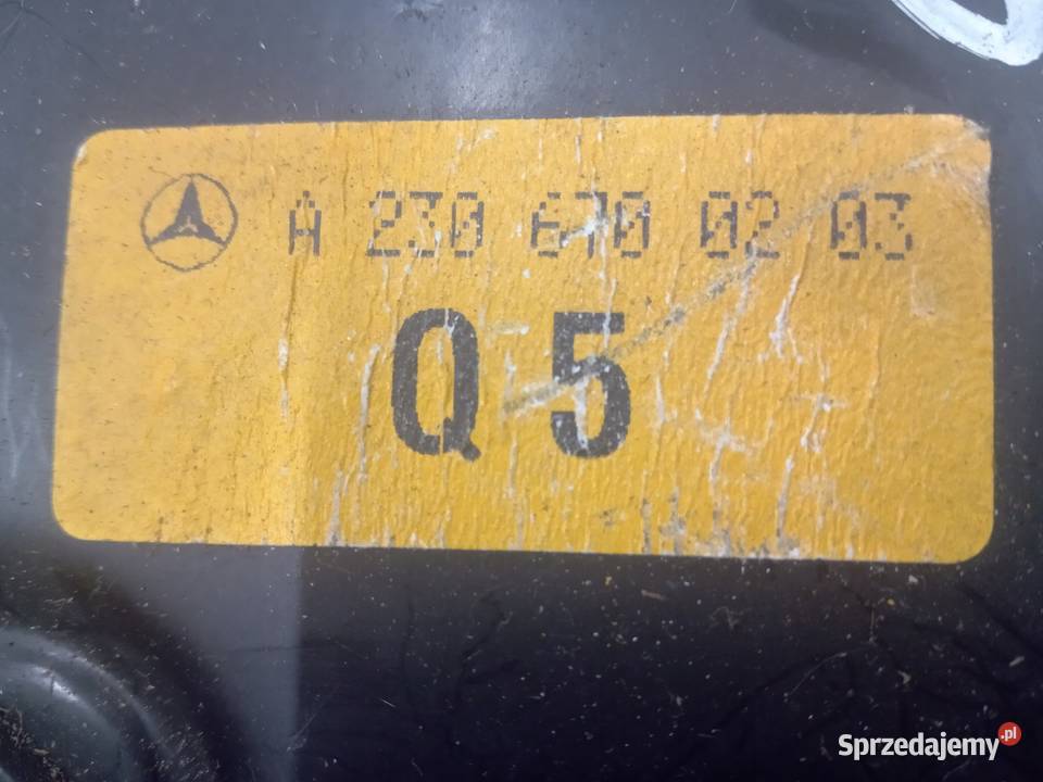 MECHANIZM SZYBY PRAWY TYŁ MERCEDES SL R230 Nowy Tomyśl sprzedam