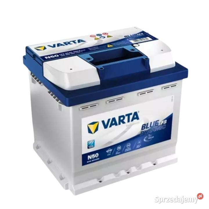 Akumulator 50Ah VARTA Blue Dynamic EFB N50 550A Płock sprzedam