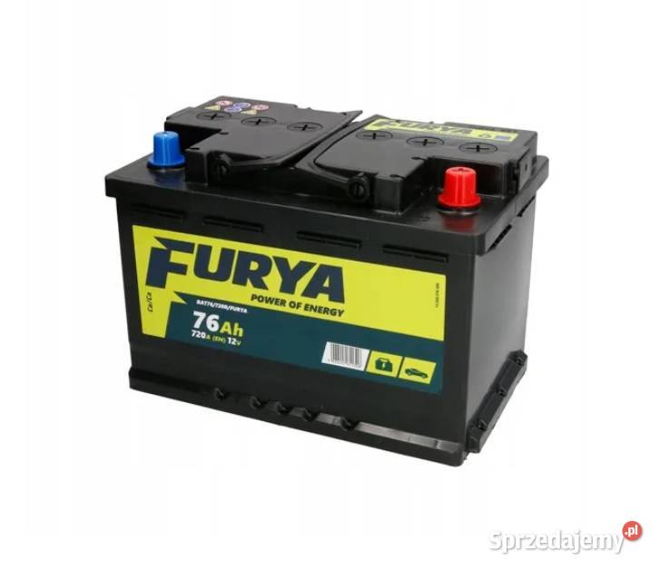 Akumulator FURYA 76Ah 720A P Radomsko