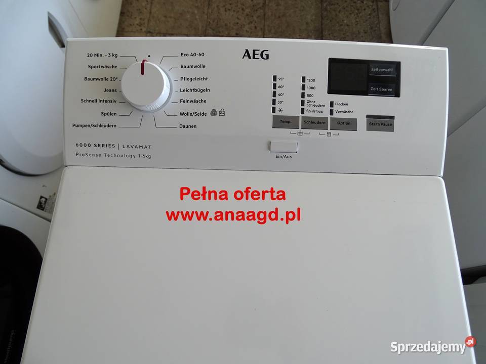 Pralka AEG 6000 Series Pro Sense A 6 GWARANCJA Miękowo
