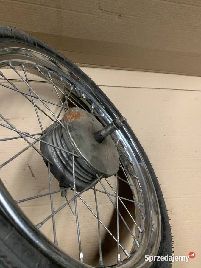 Koło Simson s51 schwalbe ładne opona nowa Motocykle na części Kępno